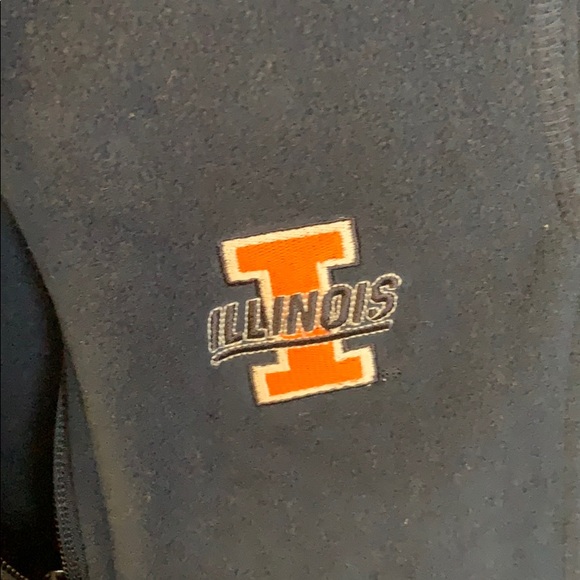 Women’s Columbia Univ of IL fleece vest. Size S - Picture 3 of 6